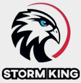 The storm king logo